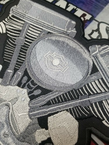 LARGE EMBROIDERED PANHEAD BACK PATCH (Please Read Ad) - Picture 4 of 7