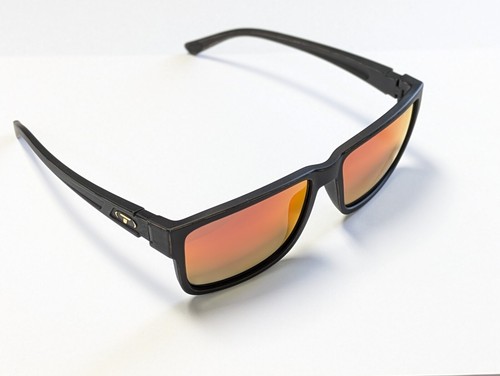 Tifosi Hagen XL Sunglasses Antique Bronze, Smoke Polarized/Red Mirror Lens, #315 - Picture 5 of 10