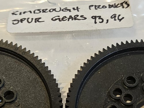 (2) Kimbrough 48 Pitch (48P) Spur Gear 96T/93T  Rc10/B4/T4/SC10/Losi-XXX Pro2 - Picture 2 of 2