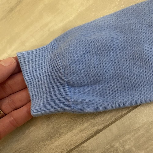 Crewcuts Blue Cotton Knit Cardigan With Blue Buttons, Size 4-5y - Picture 6 of 7