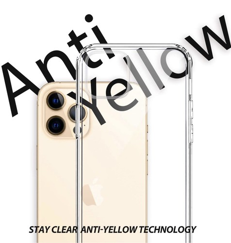 Coolwee Crystal Clear Case iPhone 12 Pro Max Case Soft TPU Bumper Cover - Bild 7 von 7