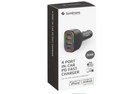 Goodmans Charger 4 Port In-Car PD Fast Charger UK