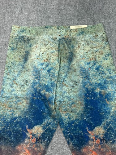 Soft Surroundings Ankle Leggings Womens L Multicolor Galaxy High Rise Pull On - Picture 4 of 11