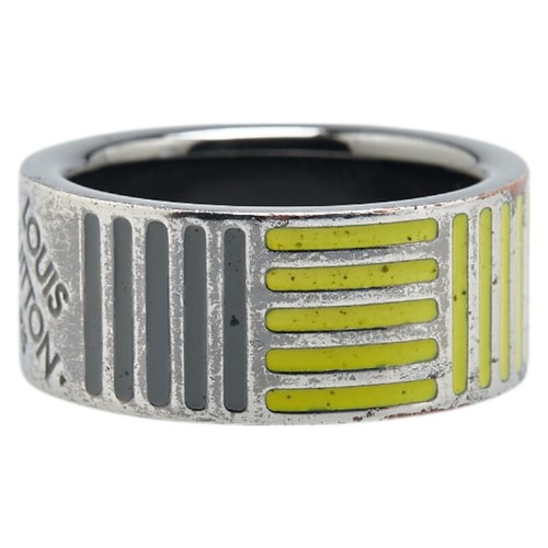 LOUIS VUITTON Berg Damier Colors Ring #M MP2228 mens 【Used】 - Picture 3 of 7