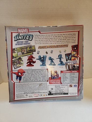 Marvel United Enter the Spider-Verse Espansione - Giochi Spin Master NUOVO, Sigillato - Foto 2 di 9