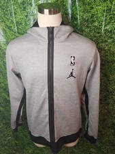 Charlotte Hornets #4 Devonte Graham Full Zip Hoodie Gray  Size Medium Tall