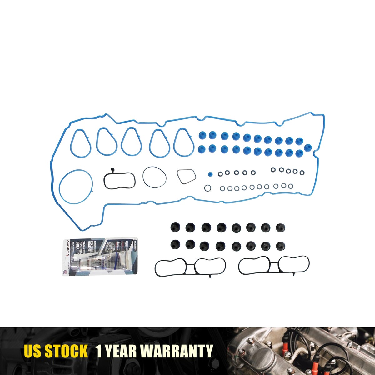 PartsFlow Head Gasket Set For Chevrolet Colorado For GMC Canyon 2007 2012 For Hummer H3 2007 2010 For Hummer H3t 2009 2010 For Isuzu I 370 2007 2008 3 7l 3654cc 223cu In L5 Dohc Oe Hs26390pt