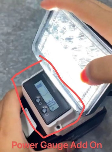 For Makita Work Light 18 LEDS 1800LM Torch camping Flood Light Low Volt Protect - Picture 12 of 12