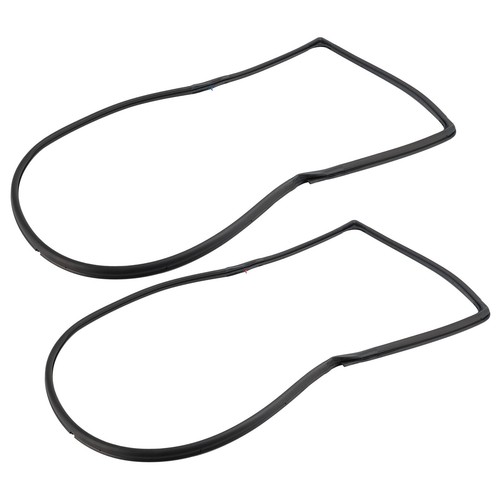 2pcs Front Door Weatherstrip Gasket Seal Für Jeep Wrangle JK 2007-2017 - Bild 6 von 10