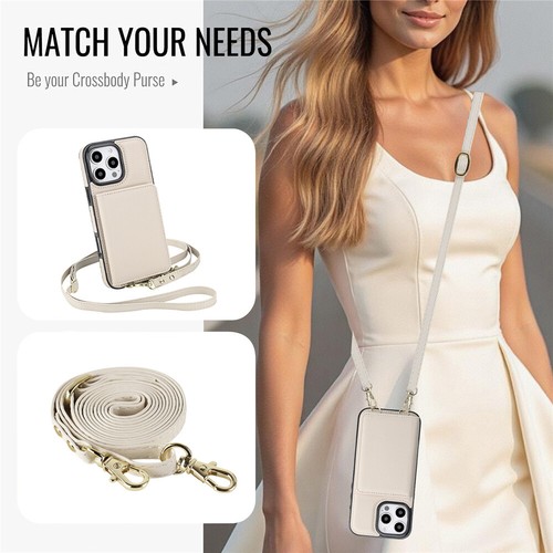 For iPhone 16e 16 15 14 13 12 11 Pro Max 8 Leather Wallet Case Card Holder Cover - Picture 91 of 102