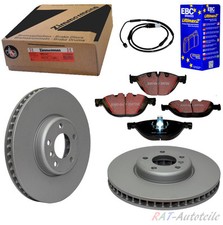 Bremsscheiben 348 mm+Beläge EBC+WK VA BMW 5 6 7 F07 F10 F18 F11 F12 F13 F06 F01 