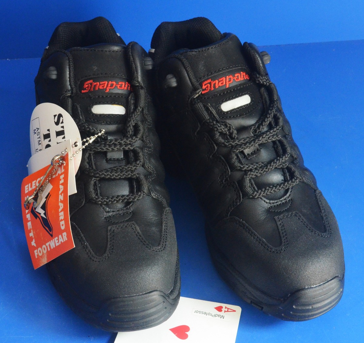 Snap-on tools Daytona Size 7 Leather Upper Lace-up Steel Toe Work