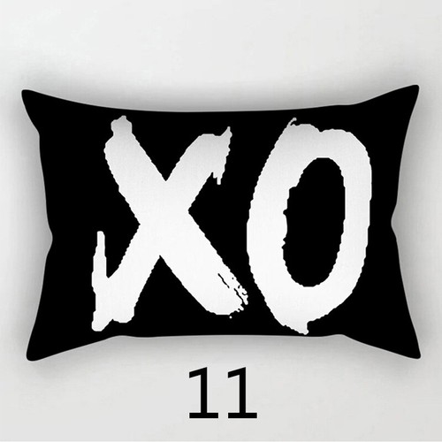 Fashion Geometric Printed Throw Pillowcases Black White Cushion Covers 30×50cm - Picture 20 of 47