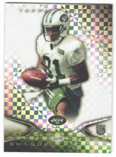 2014 Topps Platinum Shaquelle Evans #109 Xfractors