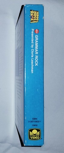 School House Rock! Grammar Rock - Verb (VHS, 1987) Cloris Leachman! - Foto 2 di 8