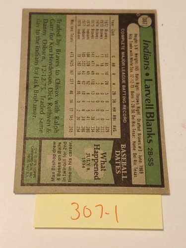 1979 TOPPS BASEBALL TRADING CARDS YOU PICK 176-360 FREE SHIPPING 50% OFF 2+ - Picture 351 of 488