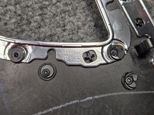 2013-2018 AUDI A6 FRONT RIGHT PASSENGER SIDE INTERIOR DOOR PANEL COVER TRIM OEM - Picture 9 of 9