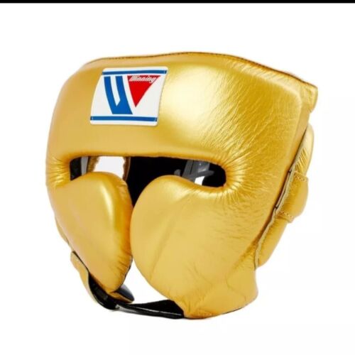 Winning boxing Head Guard FG-2900 all colors and Sizes Original Leather - Picture 34 of 36