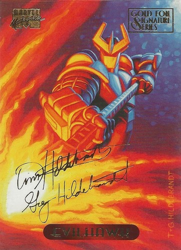 MARVEL MASTERPIECES 1994 LÁMINA DE ORO TARJETAS DE FIRMA 1 A 140 ELIGE - Imagen 35 de 118