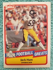 1989 SWELL JACK HAM #143 PITTSBURGH STEELERS 