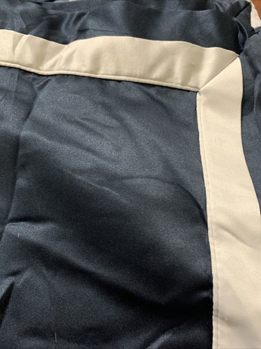 MADISON PARK Eliot Jacquard 7Pc. Comforter Set, King, Navy and Gray - Picture 4 of 6