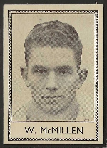 BARRATT-FAMOUS FOOTBALLERS (UNNUMBERED SEPIA 1935/36)-#065b- MANCHESTER UNITED