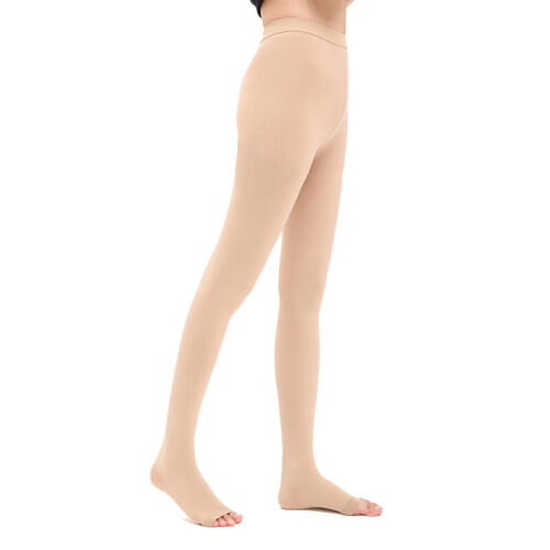Calze collant a compressione 20-30 mmHg edema diabetico vene varicose infermiere - Foto 3 di 14