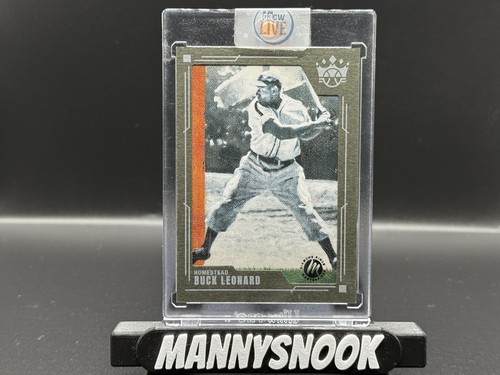 2022 Panini Diamond Kings Buck Leonard Gray Frame Masterpiece 1/1