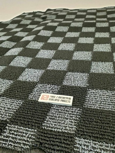 P2M FRONT + REAR + Trunk Carpet Floor Mats Set for Mitsubishi Lancer Evo 8 9 New - Picture 6 of 7