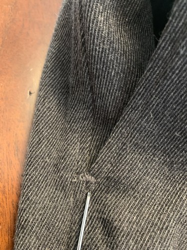 Vintage Filson Virgin Wool Whipchord Field Pants Mens 40 (38x29) Style 180 Gray - Picture 18 of 18