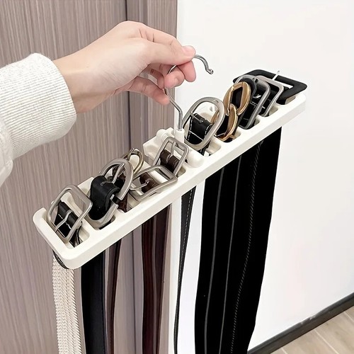Belt Hanger for Closet Closet Belt Organizer Belt Holder Tie Rack Belt Hooks - Bild 1 von 14