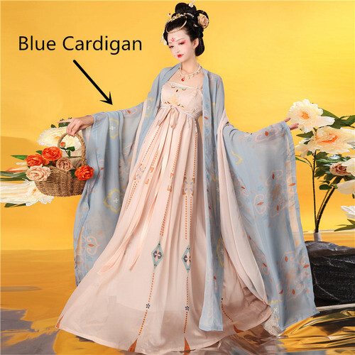 Women's Traditional Chinese Embroidery Stage Performance Dance Costume - Picture 7 of 16