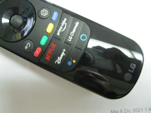 TV Magic Remote MR21GA with Netflix and Prime Keys for all LG- Black - Picture 3 of 8