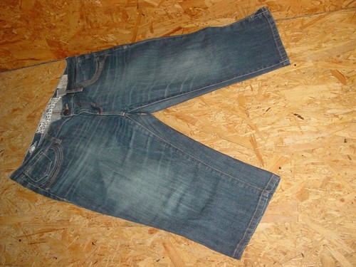 Capri Stretchjeans/Jeans v. TOM TAILOR Gr.32(W32) blau used Carrie