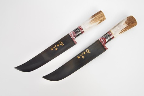 Cuchillo de cocina uzbeko hecho a mano, pchak - Imagen 2 de 9
