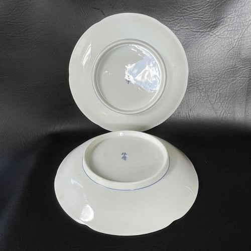Lotto 5 pezzi forno porcellana Juzan Gama vintage 2 piatti più scatola Bento con coperchio - Foto 9 di 18