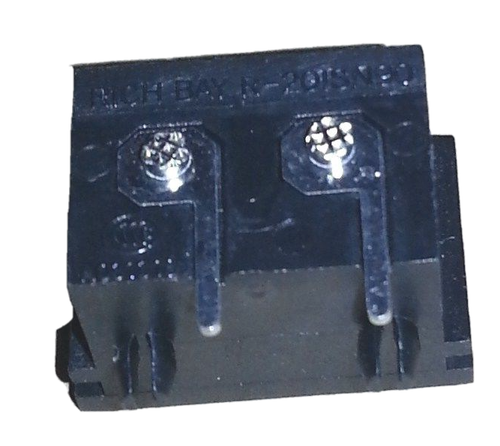 2 PIN FIGURE 8 TYPE IEC C8 REWIREABLE FEMALE INLET SOCKET, SURFACE MOUNT,2.5A AC - Picture 6 of 7