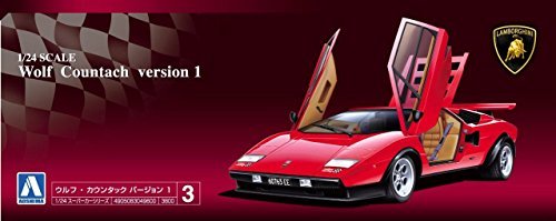 aoshima bunka kyozai 1 24 di super super super auto lamborghini countach versio lupo serie nº 3 a4a69d aoshima bunka kyozai 1 24 di super super super auto lamborghini countach versio lupo serie nº 3 a4a69d