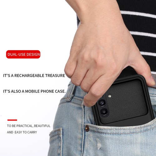 2in1 Battery Charger Case Cover Portable Smart Power Bank For Samsung A13 5G New - Picture 7 of 12