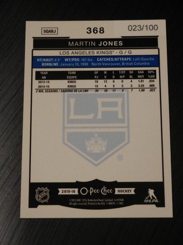 2015/2016 O-Pee-Chee Hockey Black Rainbow/100 1-400 U PICK - Picture 595 of 659