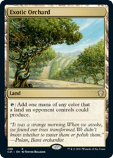 x1 Exotic Orchard R MTG Commander 2021 M/NM, English