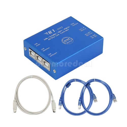 R1-2023 USB Audio Interface + Kabel USB Soundkarte Vers für Echolink-zello-YY-ASL - Bild 4 von 39