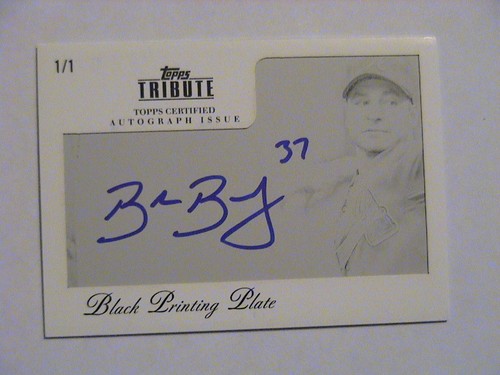 2012 Topps Tribute Brandon Beachy Atlanta Braves Auto 1/1 - Picture 1 of 2