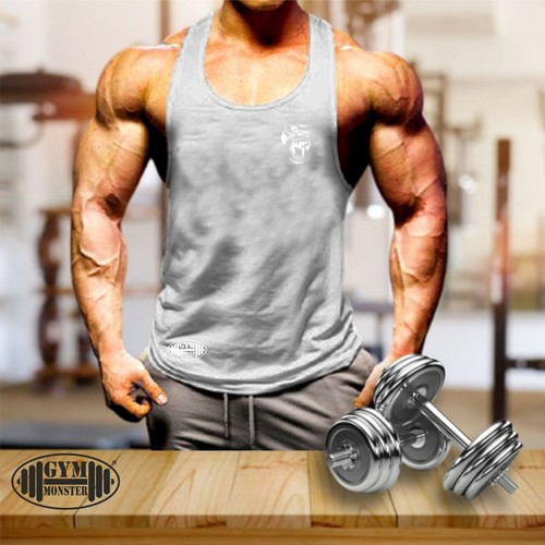 Gorilla Roar Vest Pocket Gym Clothing Bodybuilding Training Workout MMA Tank Top - Picture 3 of 10
