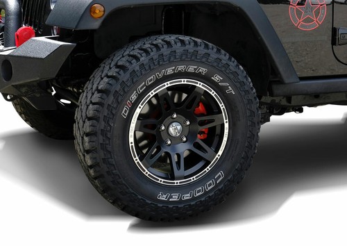 Kompletträder 17 Zoll + Reifen 285/70 R17 Cooper Discoverer ST Felgen Alufelgen - Bild 6 von 8