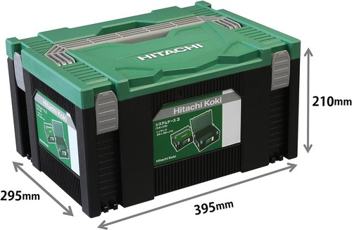 HiKOKI System Case 3 0040-2658 Green Stackable Case Tool Box - Picture 2 of 5