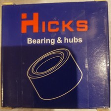 2PACK Hicks 6006-2RS Double Rubber Seal Bearings 30x55x13mm, Pre-Lubricated and