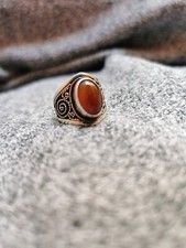 Handmade Sterling Silver Beaded Ring - Artisan Crafted Jewelry