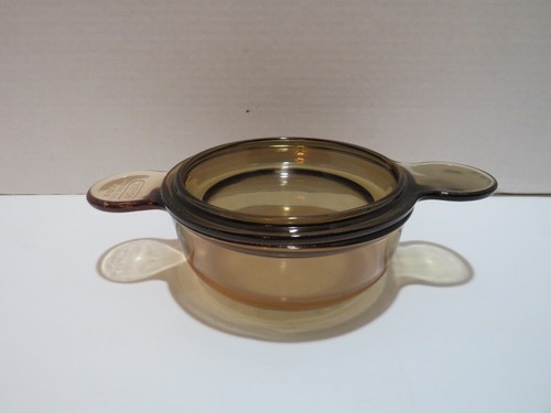 VINTAGE PYREX/CORNING DUE MANICI GRAB IT CIOTOLA E/COPERCHIO V-240-B - Foto 2 di 8