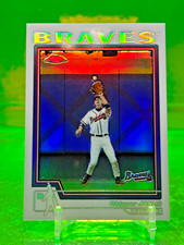 2004 Chipper Jones Topps Chrome REFRACTOR REF #390 BRAVES HOF